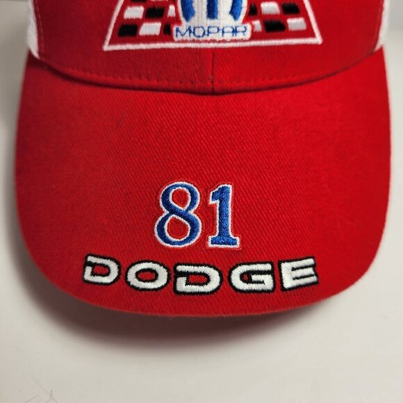 Dodge Mopar Trucker Hat Cap N.P.P Racing Hook & Loop Fast Eddie Racewear - Picture 3 of 11